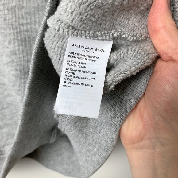 AE Relaxed Crew Neck Sweatshirt - Picture 2 of 4